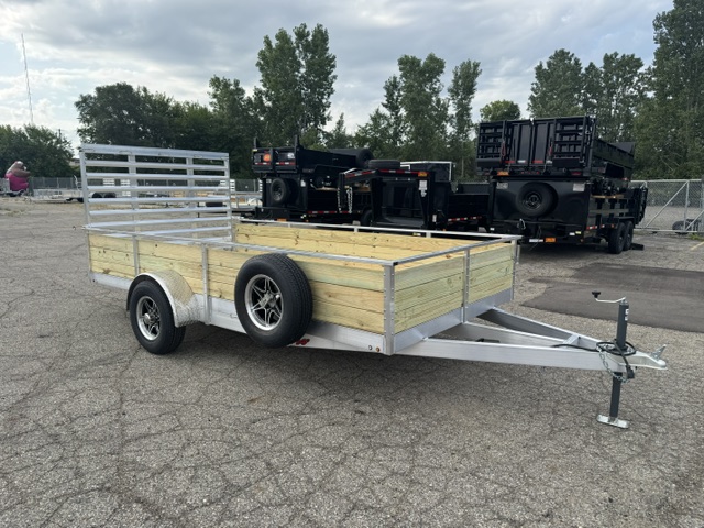 2027 Wolverine Trailers 7x14 Aluminum Single Axle Utility Trailer Utility