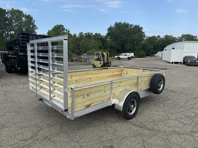 2027 Wolverine Trailers 7x14 Aluminum Single Axle Utility Trailer Utility