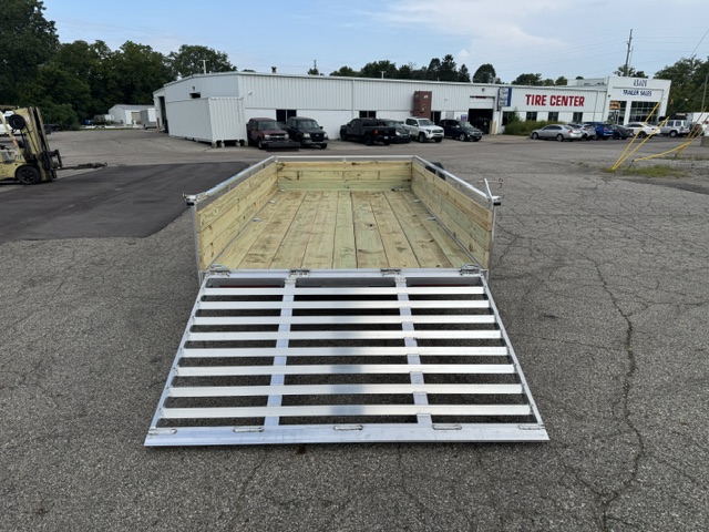 2027 Wolverine Trailers 7x14 Aluminum Single Axle Utility Trailer Utility