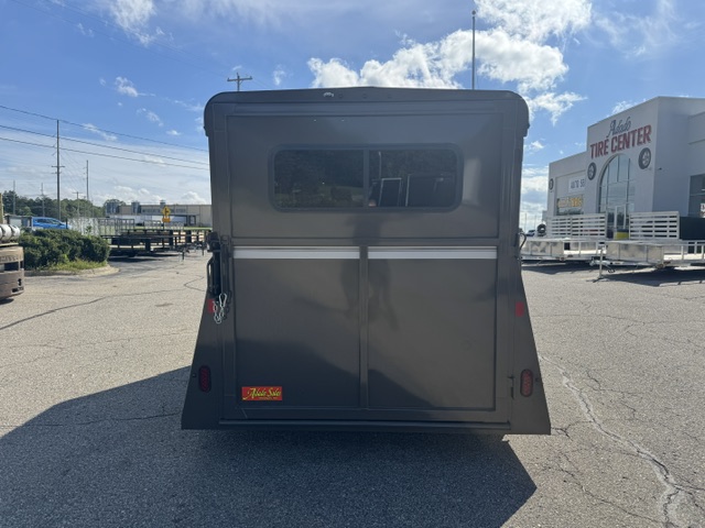2027 VALLEY TRAILERS 6'8" X 14' 7K 2 HORSE SLANT LOAD Stock Stock-Combo