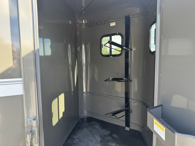 2027 VALLEY TRAILERS 6'8" X 14' 7K 2 HORSE SLANT LOAD Stock Stock-Combo