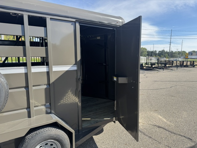 2027 Valley Trailers 6'8"x14 7k Slant load Livestock / Horse Trailer Stock Stock-Combo