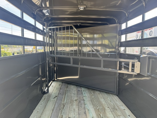 2027 Valley Trailers 6'8"x14 7k Slant load Livestock / Horse Trailer Stock Stock-Combo