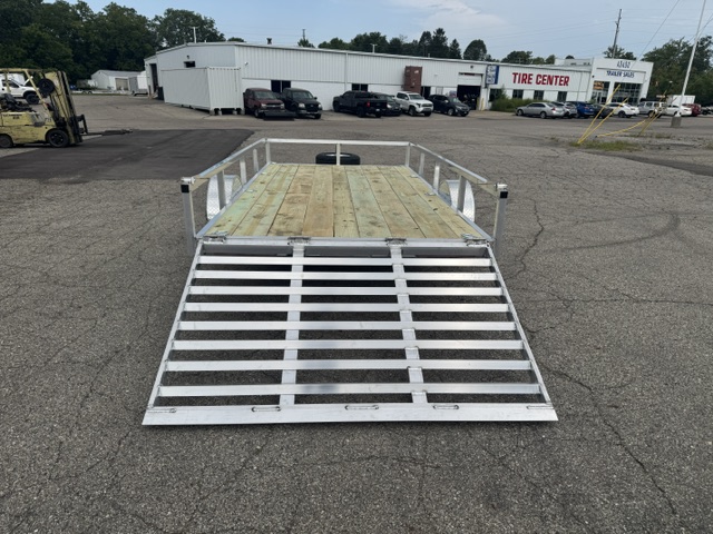 2027 Wolverine Trailers 7x14 Aluminum Single Axle Utility Trailer Utility