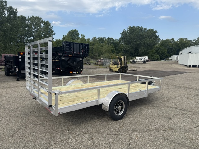 2027 Wolverine Trailers 7x14 Aluminum Single Axle Utility Trailer Utility