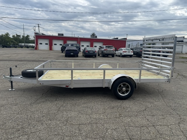 2027 Wolverine Trailers 7x14 Aluminum Single Axle Utility Trailer Utility
